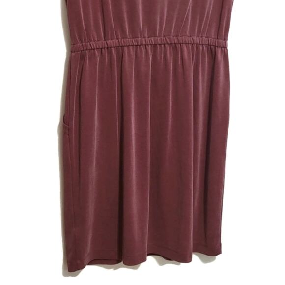 Cynthia Rowley Red Mini Dress Scoop Neck Short Sleeve Casual Summer Athleisure L - Picture 10 of 14